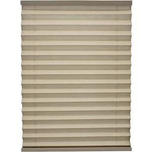 2 x RV Pleated Shades - RV Blinds for Camper Travel Trailer & Motorhome - Cappuccino (38" W x 24" L)