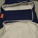 KYEESE Dog Coat Warm Pet Winter Coat with Leash Hole Waterproof Dogs Jacket with Fleece Lined Soft Pet Sweater for Cold Weather Windproof Dog Puffer Coats for Small Dogs Thick Pets Clothes with Pocket (Medium, 01# Blue)