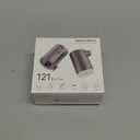 Portable Air Pump for Inflatables, Ultra-Mini Air Mattress Pump 4X with 1600mAh Battery & Camping Light, USB Rechargeable Air Pump for Swimming Rings, Pool Floats, Sleeping Pads, Vacuum Storage Bags (Black)