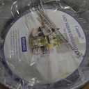 GUZON 3 Pack Lazy Susan Organizer for Cabinet, Upgraded 11.5" Clear Lazy Susan Turntable with Handles and Raised Edge, Rotating Spice Storage for Kitchen, Pantry, Refrigerator, Bathroom, Table