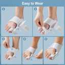 Bunion Corrector Toe Straightener: Big Toe Straightener Corrector - Bunion Thumb Corrector for Women Men