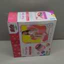 Kids Foot Spa Kit with Pedicure Set for Girls 3-8, All-in-1 Kids Spa Day Kit with Bubble Soak & Massage, Sleepover Party Birthday Gifts (Pink)