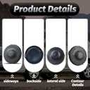 2 x Yojunauto Brake Master Cylinder Fluid Reservoir Cap Compatible with Honda Accord CR-V Civic Prelude