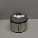 Wireless Cat Water Fountain Stainless Steel, 152oz/4.5L Cat Fountain Battery Operated, Cordless Pet Water Fountain for Cats & Dogs with Motion Sensor, Ultra Quiet Pump, Multi-Filtration