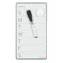 U Brands Frameless Dry Erase Weekly Board
