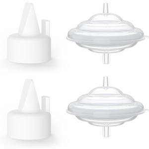 Paruu Pump Parts Compatible with Spectra S1/S2/9 Plus, Not Original Accessories, Replacements Include Valve and Backflow Protector (Duckbill Included), 2 Set