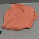 Bliwov Womens 3/4 Sleeve V Neck Tops Loose Fit T Shirts Casual Work Blouses 2026 Spring Soft Basic Tees Summer Outfits (Large, Coral)