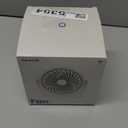 Gaiatop Desk Fan, 5-Inch Portable Electric Table Desktop Air Circulator Fans, Small but Powerful with 3 Speed 360 Adjustable Tilt for Cooling Home Dorm Office Bedroom Bathroom Kitchen, Black