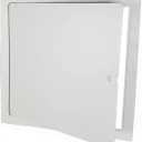 Premier Access Doors 8 x 8 Flush Mount Steel Access Door for Drywall, Powder Coated White