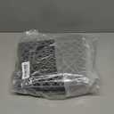 Sink Protectors for Kitchen Sink - Large 28.4"x 15" with Rear Drain Hole Heat Resistant Easy Clean Non-slip Silicone Kitchens Sinks Mat for Bottom of Kitchen Sinks Stainless Steel(Grey)-72x38CM