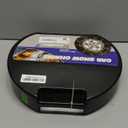 Snow-Chains Auto Fixing 1 Min Quick Fit Easy Installation Tire-Chains, Portable Reusable Universal Emergency Tire Traction Chain for Passenger Car, Pickup Trucks and SUV - Set of 2 (HKN-160)