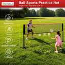 NEWBULIG Portable Badminton Net Set, 10FT Wide, Adjustable Height Multi Sport Net for Pickleball, Tennis, Volleyball, Soccer Tennis, Indoor Outdoor with Carry Bag, Easy Setup for Backyard