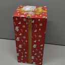 Christmas Snow Globe Swirling Glittering Angel & Nativity Scene with Music, USB Lined/Battery Operated Lighted Water Lantern for Christmas Festival Decoration Gifts (11.6'' Nativity)