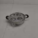 Egg Poacher Pan, Poached Egg Pan Stainless Steel Egg Pan with 4 Cups Egg Cooker Poached Egg Maker for Kitchen (without coating)