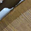 Adjustable Swivel Table with Faux Saddle Leather Cover & Heavy Duty Metal Leg, Laptop Stand for Bed, Sturdy TV Tray, Couch Table for Living Room (Brown)