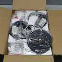 Modern Kitchen Island Light Fixture Dimmable LED Black Mini Pendant Light Bedroom Bedside Table Black Gold Small Pendant Lighting (3-Pack)