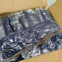 8Pcs Outdoor Cushion Covers, Stretch Patio Furniture Couch Chair Slipcovers Washable, Pet Friendly, Seat Replacement Covers, Soft Sofa Slip Covers, Universal Fit 20-27", Navy Blue