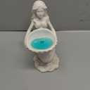 Nacome Solar Mermaids Birdbath Garden Decor: Outdoor Statues Ornaments for Outside Decorations Yard Art Lawn Porch Patio Balcony - Birthday Gifts for Mom Grandma Women Lover