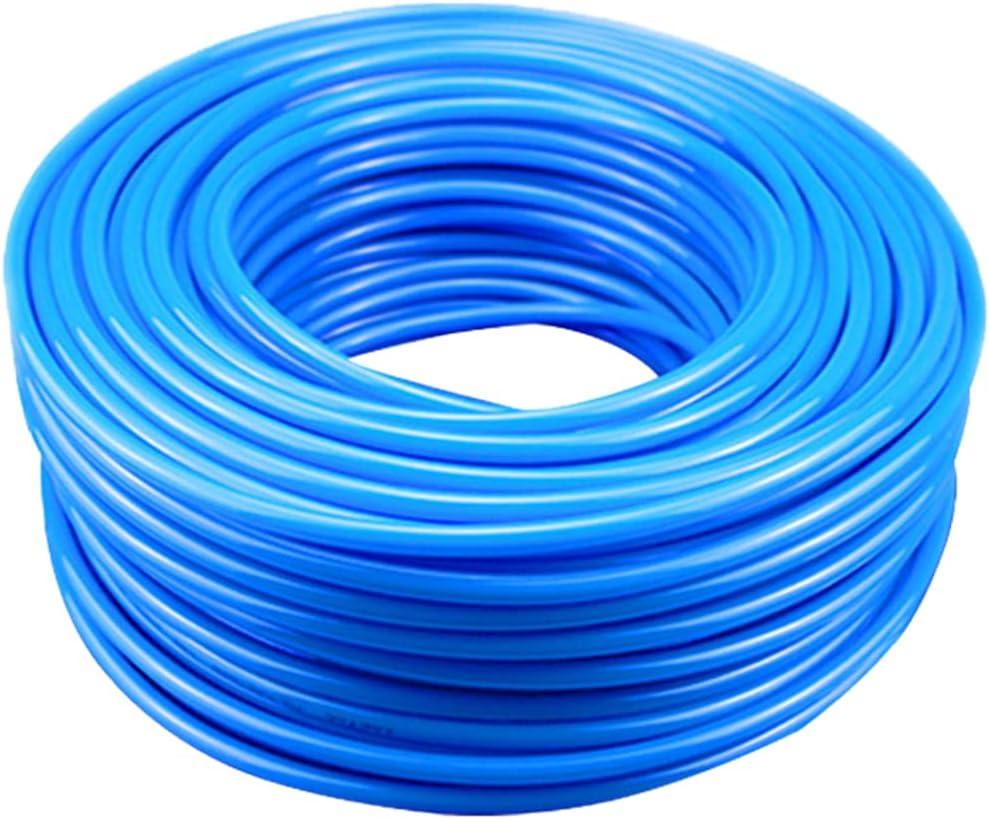 AOPANDA Pneumatic Tubing Pipe 8mm or 5/16" OD 5mm ID Blue Air Compressor PU Line Hose Tube for Water Fluid Transfer 12Meter 39.4ft