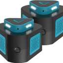 2 Pack Rodent Repellent Ultrasonic Plug in,Pest Repeller Indoor Control for Rodent Mouse Mice,Electronic Squirrel Repellent Devices with 4 Modes,Covers Up to 4000 Sq.Ft for House,Kitchen,Garage,Attic