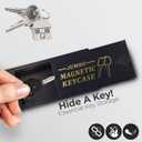 RamPro Hide A Key Magnetic Key Holder Under Car - for Your Car So You Never Lock Out - Store a Spare Key for Your Home, Storage, Office, or Vehicle - 6 pack