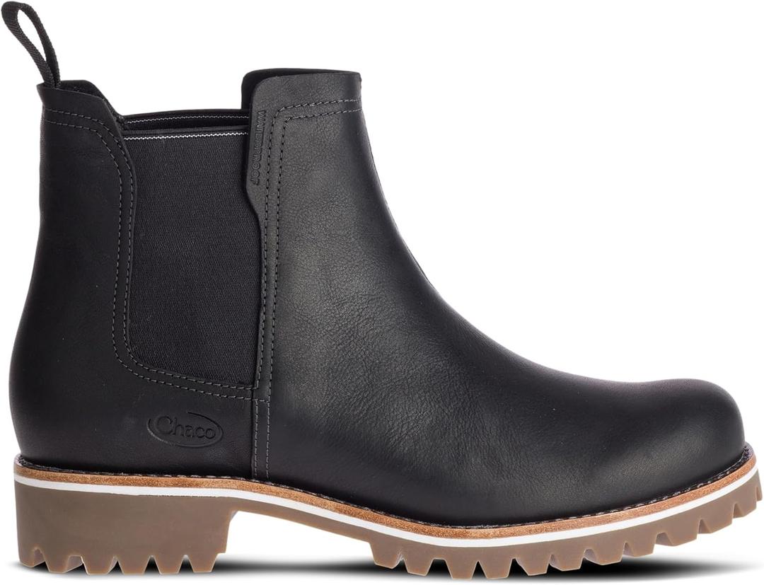 Chaco women's Fields Chelsea Waterproof (9, Black)