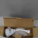 Plug-in Motion Sensor Night Light, LED Infrared Sensor 6W Light, AC 85-265V PIR Motion Detector Bulb (Warm Light, US Plug)