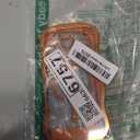 BENTOBEN Magnetic for iPhone 17 Pro Case 2025, Clear Glitter Cute Curly Wavy [Compatible with Magsafe] Sparkly Shinny Slim Design Shockproof Protective Girly Women Phone Cover,Cosmic Orange/Clear