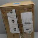 iTouchless 8 Gallon Black Stainless Steel Kitchen Trash Can with Sensor 2.0  Next Gen Touchless Lid, AbsorbX Odor Filter, Battery or AC Power, Automatic Garbage Bin for Home, Office, or Bathroom