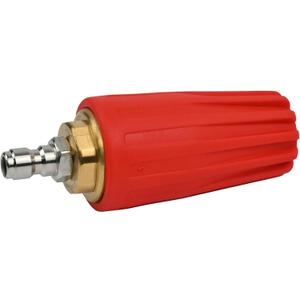 Pressure Washer Turbo Nozzle for General Pump 2600-5100 PSI Turbo Nozzle 360 Rotating 1/4'' Quick Connect Cleaning Machine 4.0 GPM 4.0 Orifice