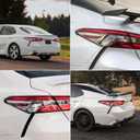 Huray Tail Light Assembly for Toyota Camry 2018-2020 LE L SE Tail Lamp Replacement 81560-06720 Driver Side (Left)