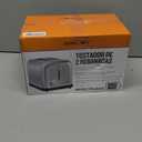 Toaster 2 Slice, Extra Wide Slot Toaster for Bagels, Bread, Waffles, 7 Shade Settings, 4 Main Functions, Removable Crumb Tray, 900 Watts Toasters, Brushed Stainless Steel