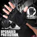 Weight Lifting Gloves with Wrist Wrap Support for Men & Women, Workout Gloves for Gym Training, Full Palm Protection, Anti-Slip Grip & Fitness Support, Small