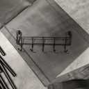 Kitsure Shoe Rack for Closet - 10-Tier Shoe Organizer with Hook Rack, Large-Capacity & Space-Saving Shoe Shelf for Entryway, Bedroom, Living Room, Size: 25.5" x 11 1/4" Black