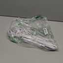 Cat 6 Flat Ethernet Cable 100 FT, UTP 10Gbps High-Speed Cat6 Ethernet Cable, Pure Copper Cat 6 Cable, Long Ethernet Cable for Home or Office Network Wiring, White