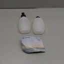 Azarxis Running Water Bottles Flask BPA Free Leakproof Hydration Vest Packs Waist Belt Replacement for Triathlon Marathon Hiking Cycling Climbing Runner (#1 280ml / 9.5oz - 2 Pack)