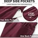 AIMPACT Mens Pajama Bottoms Cotton Soft Sleep Pants with Pockets Straight-leg Loungewear Pj Pants (XL)