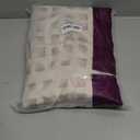 jinchan Boho Curtains Linen Blend Ivory Farmhouse Curtains 84 Inches Long for Living Room Square Embroidered Bordered Back Tab Living Room Window Light Filtering Bohemian Drapes 2 Panels