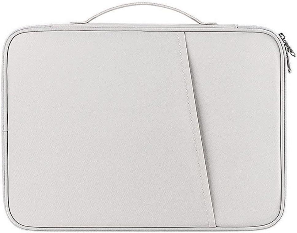 Tablet Sleeve Case 10.9-11 Inch Portable Carrying Bag Case Water-Resistant Laptop Sleeve Case for New iPad/iPad Pro/iPad Air/iPad Pro Air (White)