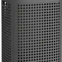 SONGMICS Laundry Hamper with Wheels, Plastic Laundry Basket, 19.8 Gallons (75 L), Slim Storage Basket, for Bathroom, Bedroom, Dark Gray URLH020G101