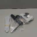 Soap Dispenser for Kitchen Sink, Countertop Soap Dispenser Pump, 47" Silicone Extension Tube Connect to The Soap Bottle Directly, Say Goodbye to Frequent Refills (Black)