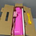 Toddler Basketball Hoop for Girls Pink Basketball Goals Adjustable Height 2.9ft-6.2ft Kids Basketball Hoop Indoor Outdoor Play Outside Backyard Toys for 3 4 5 6 Year Old Girl Birthday Easter Gifts