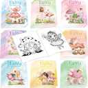 24Pcs Fairy Coloring Books Mini Coloring Books, Party Favors Fairy Painting Book for Classroom Gifts Favor
