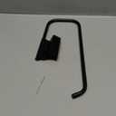 Cabinet Door Paper Towel Holder, 12.6 Inches Paper Towel Holder Papers Towels Rack Under Sink Papers Towels Storage and Dispenser for Kitchen Bathroom Laundry Room (Black)