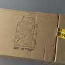 Office Chair Mat for Carpet, 53" x 45" Studded Desk Chair Mat for Low Pile Carpeted Floors, Transparent Carpet Protector Mat for Office Chairs