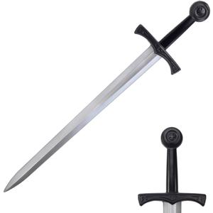 Hero's Edge G-JS101 Foam Excalibur Sword, 28" silver