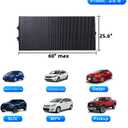 Retractable Windshield Sun Shade for Car, Large Sun Visor Protector Blocks 99% UV Rays to Keep Your Vehicle Cool, Auto Sunshade Fits Front Window of Various Models with Suction Cups 2021 New