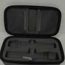 Wireless Microphone Case Compatible with JBL Wireless Two Microphone System, Handheld Dual Mic Travel Bag for Singing or Karaoke for Receivers, Adapters, AA Batteries (Grey)