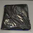 2PCS Refrigerator Grocery Bag,Cooler Bag,Zipper,Black,Blue