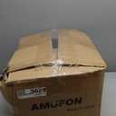 AMUFON 2PCS Large Sound Dampening Blanket,96" x 80" Sound Absorbing Studio Blanket, Noise Cancelling Studio Acoustic Blanket Curtain/Light Blocker/Moving Blanket